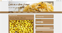 Desktop Screenshot of jasonbonvivant.com