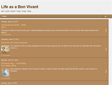 Tablet Screenshot of jasonbonvivant.com